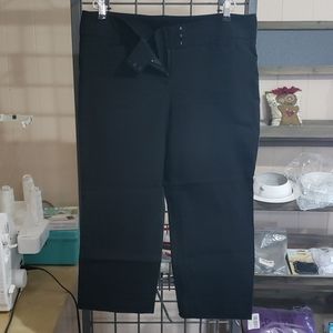 The Limited black dress carries sz. 12